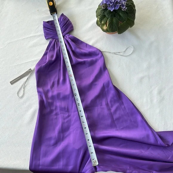 New Anthropologie Katie May The Robbie Open-Back Halter Jumpsuit, Size XS - Picture 5 of 16